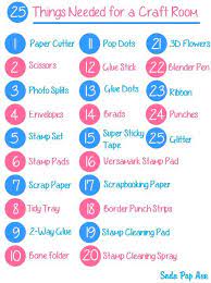 Chenille stems, craft pipe cleaners and pom poms. Top 25 Things Needed For A Craft Room Craft Room Craft Room Organization Dream Craft Room
