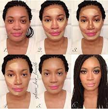 El Maquillaje Puede Cambiar Nuestro Rostro Contour For Dark Skin Skin Makeup Natural Makeup