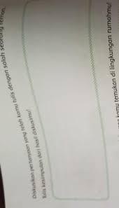 Sampaikan pendapatmu dengan sikap yang baik Tulis Kesimpulan Dari Hasil Diskusimu Brainly Co Id