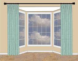 How To Hang Drapes On A Bay Window Bay Window Treatments Bay Window Bay Window Curtains