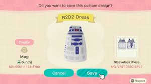 Top 20 Star Wars Designs On Animal Crossing R2d2 Animal Crossing Animal Crossing New Horizons Ide Animal Crossing Star Wars Design New Animal Crossing