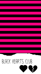 Download hd wallpapers for free on unsplash. Black Hearts Club Black Black Heart Broken Heart Club Corazones Pink Pink And Black Hd Mobile Wallpaper Peakpx