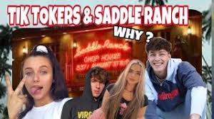 Maybe you would like to learn more about one of these? Tik Tok Stars And Paparazzi Always At Saddle Ranch Why Youtube