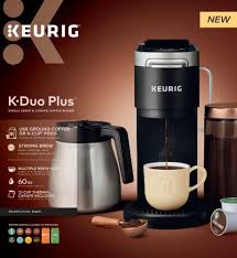 Coffee and coffee grounds can be difficult to remove from the system, so you need to make sure you're doing it in the correct way. Keurig Brewer K Duo Plus Coffee Maker Black 1 Ct Kroger