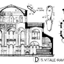 According to the designer, the outlines of the plans for the. Plan And Elevation Of San Vitale In Ravenna Italy 526 47 Drawing Download Scientific Diagram