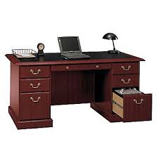 Bush Saratoga Collection At Staples Home Office Computer Desk Desk Furniture Bush Furniture