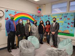 Pleasant View Elementary Students Unwind in Wellness Room