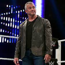 Pin By Jacqueline Cousins On Shane Mcmahon Shane Mcmahon Superstar Outfit Leather Coat