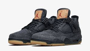 Black And Gold Retro 4s Levi S X Air Jordan 4 Black Release Date Ao2571 001 Sole Collector In 2020 Air Jordans Jordan 4 Black Nike Shoes Jordans