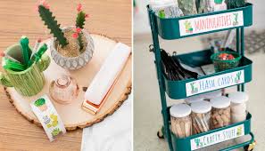 I went for different sized tins for a more the cardboard i had was a lovely rich brown so i decided to keep it natural but you can of course paint it. Cactus Theme Classroom Reveal Fun365