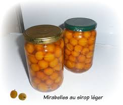 Conserves De Mirabelles Au Sirop Leger Chez Vanda