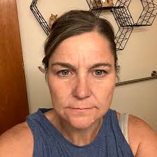 Today I took a bold step and left the house without makeup, and seven hours  later I'm embracing my natural look. As I am 48, I'm excited to take