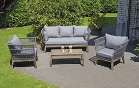 Mit den hochteichen von livingo.de kann man. Gunstige Bequeme 4 Sitzer Gartencouch Und Gartensessel Mit Posterkissen