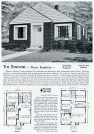 Aladdin Homes Sunshine 1953 House Plans With Pictures Craftsman House Plans Vintage House Plans