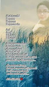 Share to twitter share to facebook share to pinterest. Nurkilan Hati Di Sini Sendiri Tanpamu Tanpanya Tanpa Facebook