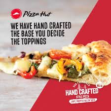 Veggie hut pizza first opened it's doors in surrey in october of 2003 and proudly serving the community fresh veggie pizza since. Pizza Hut Win Win Win We Ve Handcrafted The Base You Decide The Toppings Choose 4 Of Our Pizza Hut Toppings And Comment Your Creation Below Two Of The Most Creative