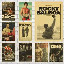 Felipe salvador caicedo corozo is an ecuadorian professional footballer who plays as a striker for italian club lazio. Rocky Balboa Poster Sylvester Stallone Movie Poster Printed Decorative Pictures Clear Painting For Living Room Buy At The Price Of 3 55 In Aliexpress Com Imall Com
