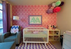 Ava S Cotton Candy Inspired Retreat Project Nursery Baby Girl Nursery Hot Pink Pink Baby Room Nursery Colors