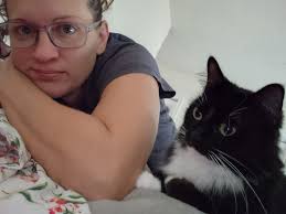 Kitty cuddles make me feel better