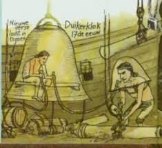 Duikklok Met Behulp Van Een Duikklok Kon Men Onder Water Werk Uitvoeren In De Klok Zit Lucht En Waar Lucht Is Kan Geen Water Zijn Onderwater Water Lucht