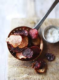 Roasted Beet Chips Love These Beetroot Crisps Food Beetroot