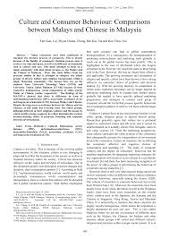 At the same time, just over 1 in 5 users no longer rely on desktop, becoming part of a 'mobile only' audience that. Pdf Culture And Consumer Behaviour Comparisons Between Malays And Chinese In Malaysia