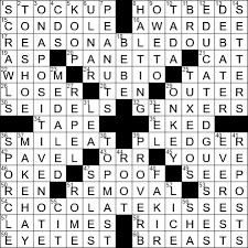 The newspaper, which started its press life in . La Times Crossword Answers 18 Nov 2017 Saturday Laxcrossword Com