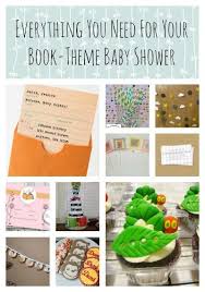 A children's story book theme is the perfect option for an avid reader or writer, baby showers inc. Disney Family Recipes Crafts And Activities Baby Shower Themes Storybook Baby Shower Baby Shower Book