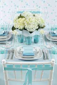 N112 w16298 mequon road #121 Georgica Pond Tiffany Blue Wedding Tiffany Blue Wedding Theme Blue Table Settings Blue Themed Wedding