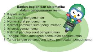 Pengertian pengumuman pengumuman adalah surat yang disampaikan kepada umum, sekelompok khalayak. Contoh Pengumuman Resmi Siswapedia