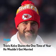 🔗: bit.ly/4gJ1RUZ Travis and his brother Jason Kelce disagreed about the  merits of fall weddings