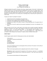 Final recommendations apa style is an effective way of formatting and presenting complex material. Writing A Scientific Paper