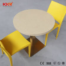 The quartz coffee table top available on the site are made of different materials such as wood, aluminum, marble, steel, glass and so on, so that you can pick the best one to go with your existing decor. China Acrylic Solid Surface Quartz Stone High Bar Table Coffee Table China High Bar Table Round Table