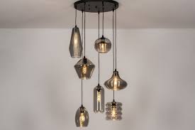 hanglamp 73958 modern eigentijds klassiek glas metaal hanglamp plafondverlichting lampen in woonkamer