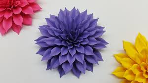 I used them to hang the tissue paper flowers and paper lanterns in one corner of my craft room. Colors Paper Paper Flowers Diy Paper Crafts How To Make Paper Flower Easy And Beautiful Home Decor Ideas