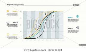 Five Line Charts Vector Photo Free Trial Bigstock