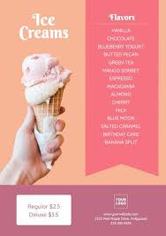 Ice cream is one of the most popular treats for a hot summer day. Free Customizable Ice Cream Sale Poster Templates