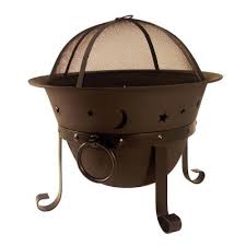 5 inch yellow cast iron pot. Hampton Bay Celestial Cauldron Fire Pit Ad364 The Home Depot
