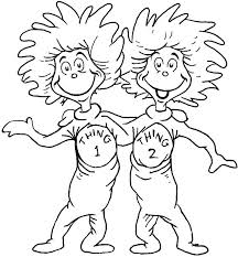 Get the markers out and make an average day a little more magical (for free!) by printing out a few of our favorite fairy, rainbow, and baby unicorn coloring pages. How To Draw Thing One And Thing Two From Dr Seuss The Cat In The Hat How To Draw Step By Step Drawing Tutorials Seuss Crafts Dr Seuss Crafts Dr