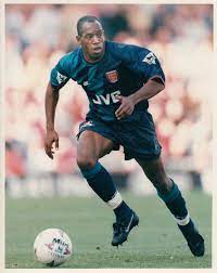 Before his spell at greenwich borough in 1985, wright had only played for a sunday league club. Ian Wright Of Arsenal In 1996