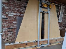 This one also has lumber storage built in, along with some super cool components! My Panel Saw Build By Uptoolateman Lumberjocks Com Woodworking Community