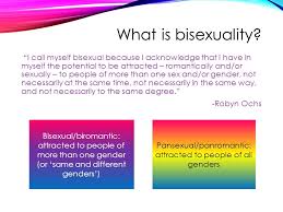 Bisexuality is rooted in the binary, while pansexuality encompasses all gender identities and expressions. Getting Bi In School Ppt Video Online Download