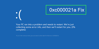 Sure Fix Repair 0xc000021a Windows 10 Blue Screen Error