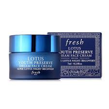 The formula is made from a proprietary super 7 complex, specially designed to minimise irritation from and prevention of ageing signs. Fresh 7 Ml Lotus Youth Preserve Dream Face Cream 7 Ml Shopee Indonesia