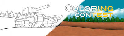 You will have to take printout and let the child. Coloring Contest Tanki Online Wiki