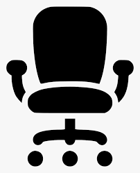 Office clip art.com images representing the office: Office Chair Office Chair Clipart Black And White Hd Png Download Transparent Png Image Pngitem