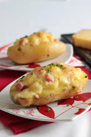 Pommes De Terre Garnies Jambon Fromage Version Legere Pour La Methode Mg Recettes De Cuisine Recette Minceur Facile Recette