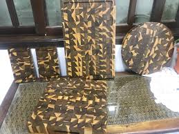 Tabua Teca Master Top Brinde Faca Chaira Fuzil Tabua De Carne Teca Fuzil