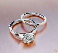 Dominique S Sholdt Solitaire With Matching Band My Engagement Ring Most Popular Engagement Rings Popular Engagement Rings