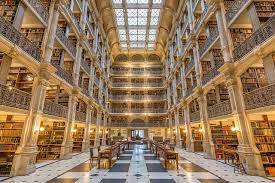 ジョージ ピーボディ図書館 アメリカ 世界の図書館 com マイクラ 建築 建築 図書館